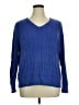 St. John's Bay Blue Pullover Sweater Size 1X - photo 1