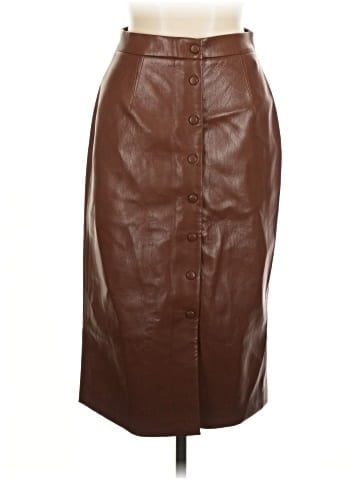 Wilfred Faux Leather Skirt (view 1)