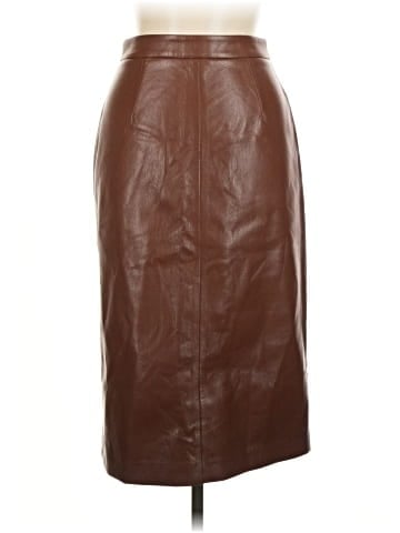 Wilfred Faux Leather Skirt (view 2)