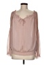 Express 100% Polyester Pink 3/4 Sleeve Blouse Size M - photo 1