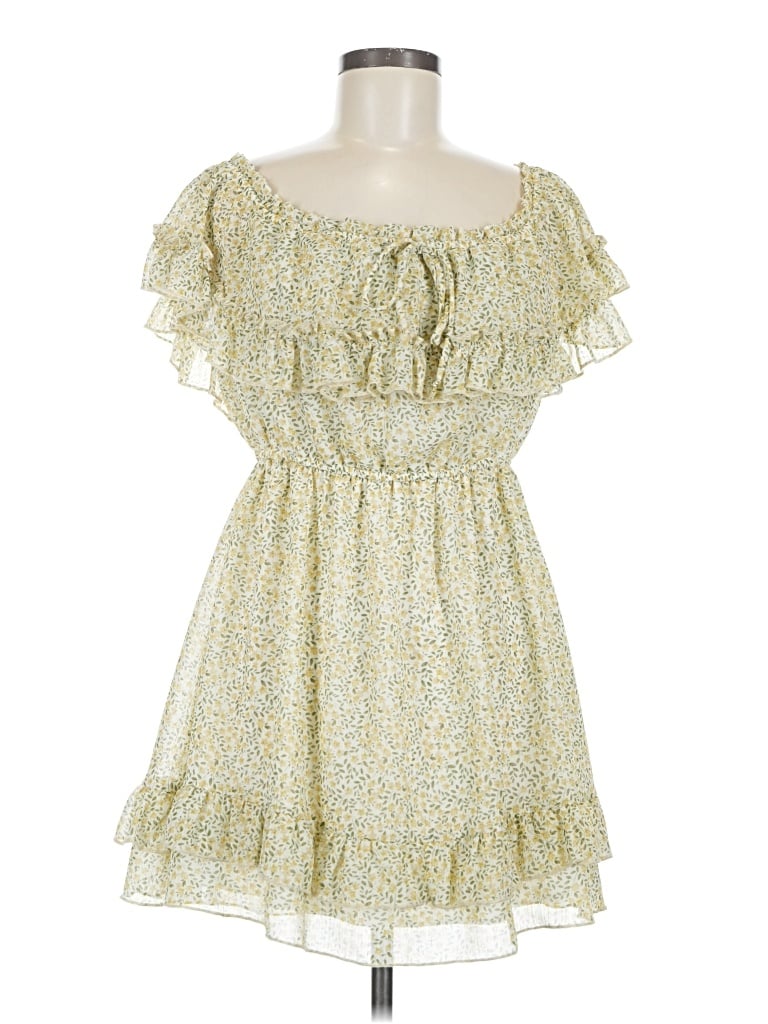 Pre-owned Endless Blu. Casual Dress In Green