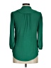 HD in Paris 100% Polyester Green 3/4 Sleeve Blouse Size 6 - photo 2