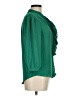 HD in Paris 100% Polyester Green 3/4 Sleeve Blouse Size 6 - photo 4
