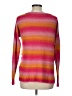 Gap Stripes Pink Pullover Sweater Size L - photo 2