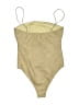 4SI3NNA Tan Bodysuit Size S - photo 2