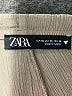 Zara Chevron-herringbone Gray Casual Pants Size XS - photo 7