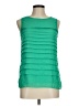 Dana Buchman 100% Polyester Green Sleeveless Blouse Size M - photo 1