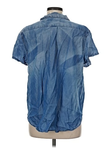 CALVIN KLEIN JEANS Short Sleeve Blouse (view 2)