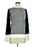 French Connection 100% Acrylic Color Block Gray Pullover Sweater Size M - photo 1
