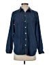 J.Jill 100% Cotton Blue Long Sleeve Button-Down Shirt Size XS - photo 1