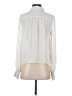 By Anthropologie 100% Polyester Solid Ivory Long Sleeve Blouse Size 2 - photo 2