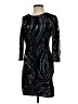Express 100% Polyester Black Cocktail Dress Size 0 - photo 1