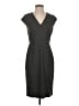 Ann Taylor Chevron-herringbone Gray Casual Dress Size 4 - photo 1