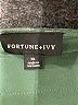 Fortune + Ivy Green Short Sleeve Blouse Size XL - photo 7