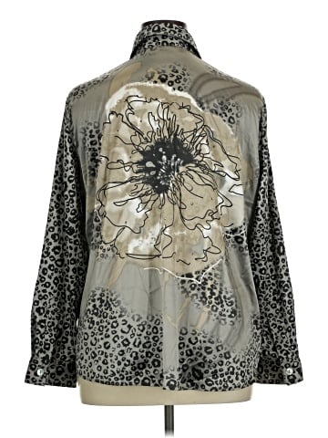 MULTIPLES Long Sleeve Blouse (view 2)
