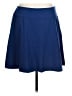 Kensie Solid Blue Casual Skirt Size L - photo 1