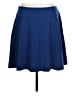 Kensie Solid Blue Casual Skirt Size L - photo 2