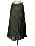 ATM 100% Silk Green Silk Skirt Size S - photo 2