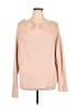Treasure & Bond Solid Pink Pullover Sweater Size XL - photo 1