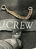 J.Crew Black Wool Coat Size 0 - photo 6