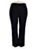 Croft & Barrow Solid Black Active Pants Size 18S - photo 1