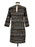 Everly 100% Polyester Tweed Black Casual Dress Size S - photo 2