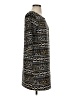Everly 100% Polyester Tweed Black Casual Dress Size S - photo 4