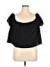 Sincerely Jules Black Short Sleeve Top Size M - photo 1