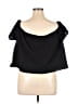 Sincerely Jules Black Short Sleeve Top Size M - photo 2