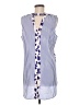 CAbi 100% Polyester Blue Sleeveless Blouse Size M - photo 2