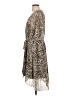 DKNYC Animal Print Tan Cocktail Dress Size L (estimated) - photo 5