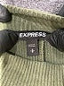 Express Solid Green Casual Dress Size S - photo 7