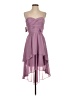 Alfred Angelo 100% Polyester Purple Cocktail Dress Size 4 - photo 1