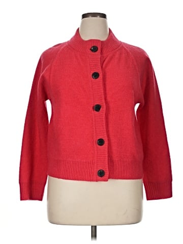 Kasper Wool Cardigan (view 1)