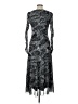 H&M Animal Print Silver Cocktail Dress Size L - photo 2