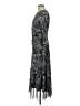 H&M Animal Print Silver Cocktail Dress Size L - photo 5