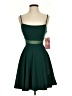 Emerald Sundae Solid Green Cocktail Dress Size XS - photo 1