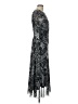 H&M Animal Print Silver Cocktail Dress Size L - photo 4