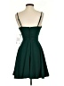 Emerald Sundae Solid Green Cocktail Dress Size XS - photo 2