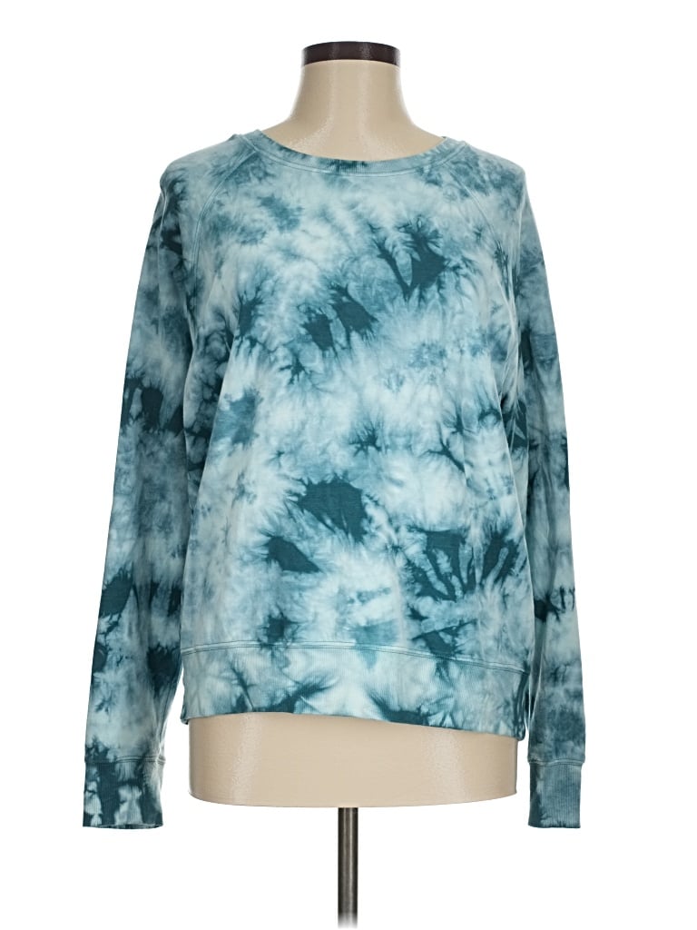 Pre-owned Athleta Sweatshirt In Teal