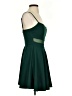 Emerald Sundae Solid Green Cocktail Dress Size XS - photo 4