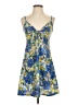 Topshop Tropical Blue Cocktail Dress Size 2 - photo 1