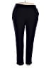 Purejill Solid Black Casual Pants Size 2X - photo 1