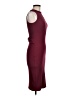 Venus Solid Burgundy Cocktail Dress Size M - photo 4