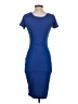 Unbranded Solid Blue Cocktail Dress Size S - photo 2