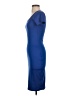 Unbranded Solid Blue Cocktail Dress Size S - photo 5