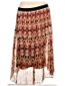 Ruby Rd. 100% Polyester Print Brown Casual Skirt Size 24W - photo 2