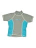 Deep Blue Gray Rash Guard Size XS (kids) - photo 1