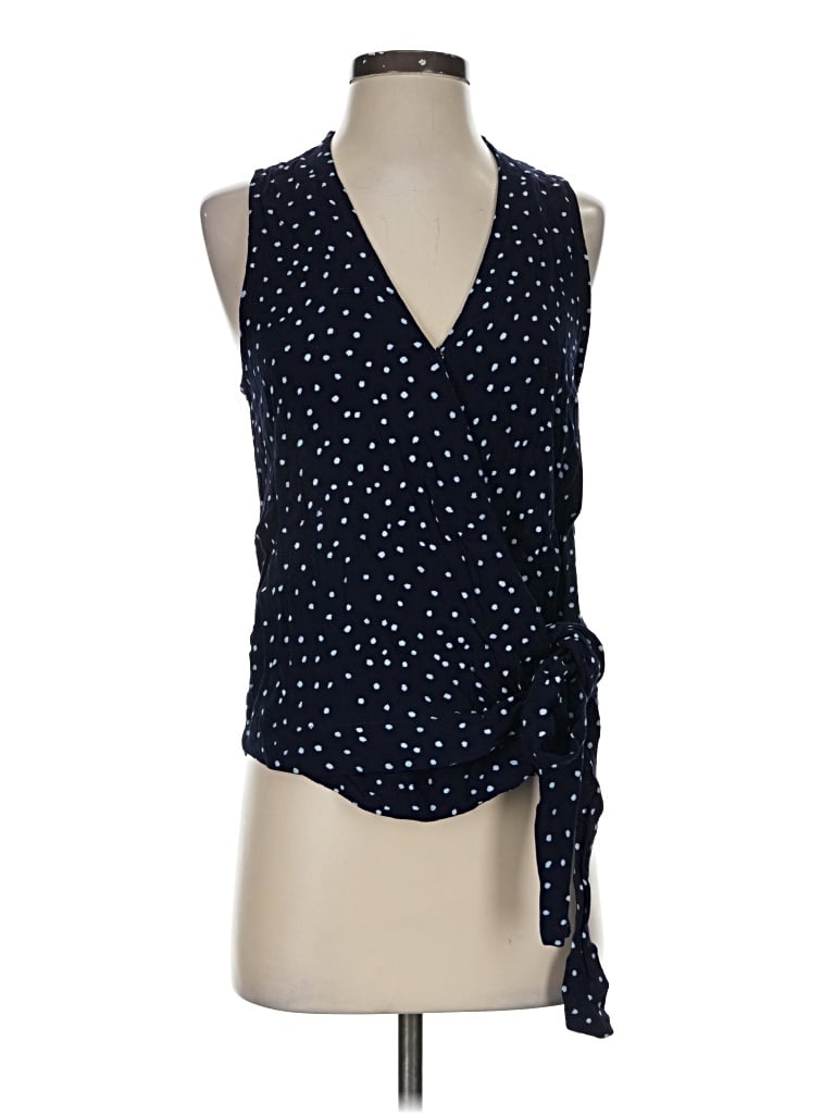 Pre-owned Melloday Sleeveless Blouse In Blue