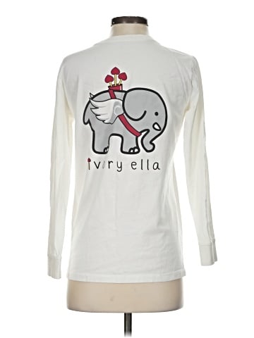 Ivory Ella Long Sleeve T-Shirt (view 2)